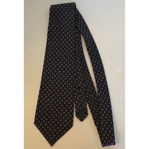 Men's necktie polyester tie Dino Romaro floral geometric